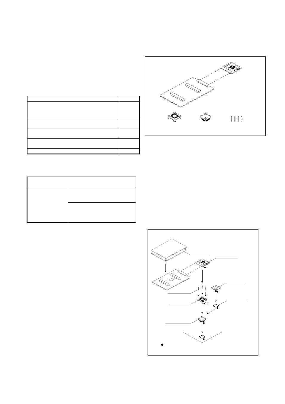 Outline, Package components (see figure 1), Specifications | Usage (see figure 2) | Renesas Converter Board R0E5212BACFG00 User Manual | Page 4 / 6