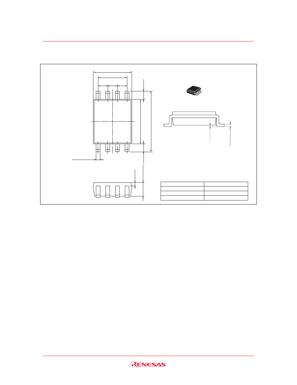 Package dimensions | Renesas HD74LV2GT04A User Manual | Page 7 / 8