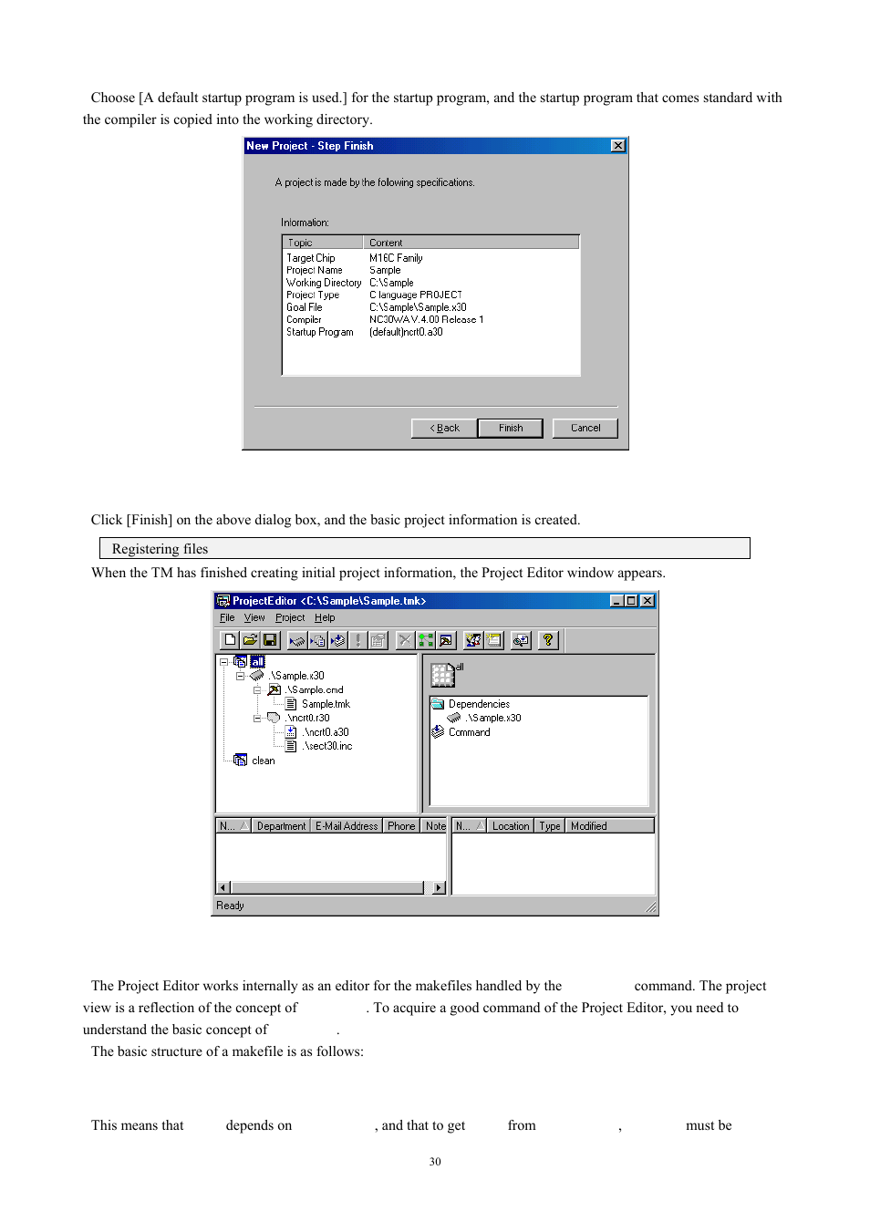Renesas TM V.3.20A User Manual | Page 30 / 92