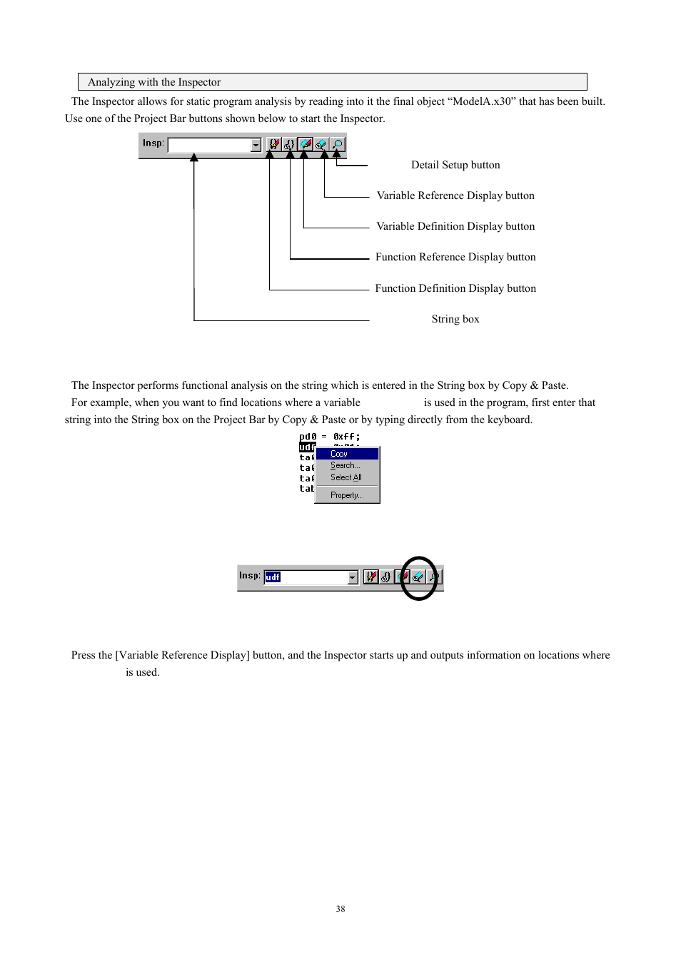 Renesas TM V.3.20A User Manual | Page 38 / 92