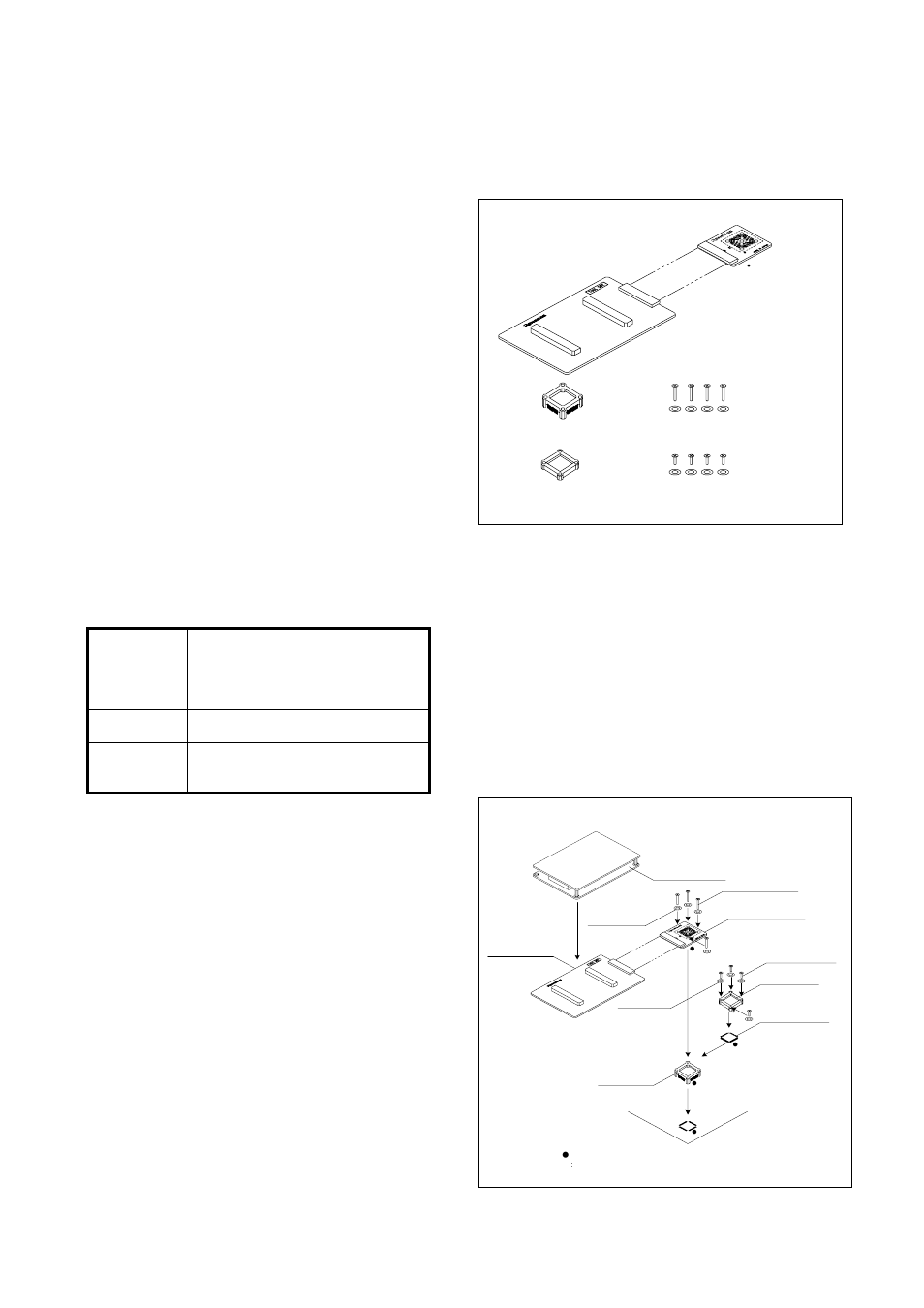 Outline, Package components, Specifications | Usage, Package components (see figure 1), Usage (see figure 2) | Renesas R0E436640CFG20 User Manual | Page 4 / 6