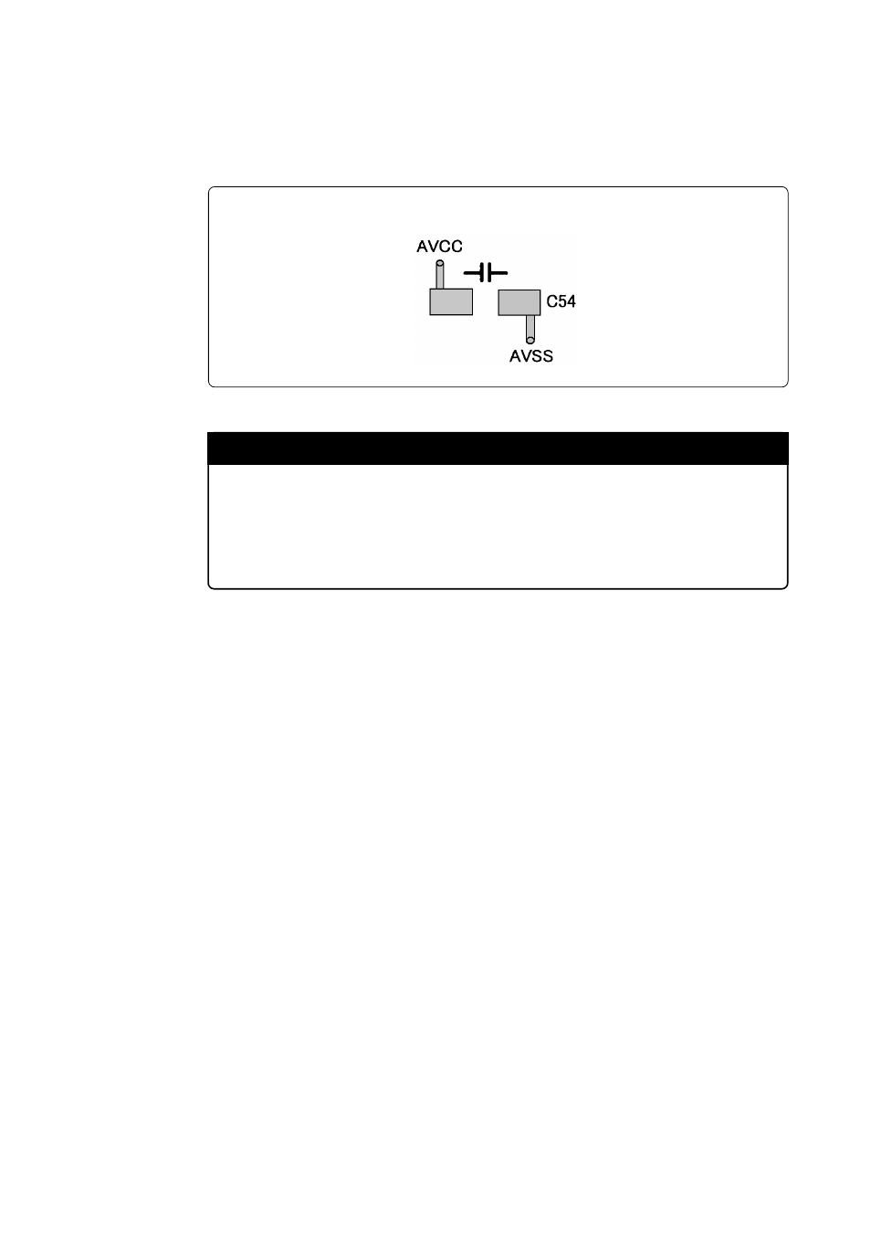 5 a-d conversion bypass capacitor, Important | Renesas Emulation Pod M306V2T-RPD-E User Manual | Page 37 / 74