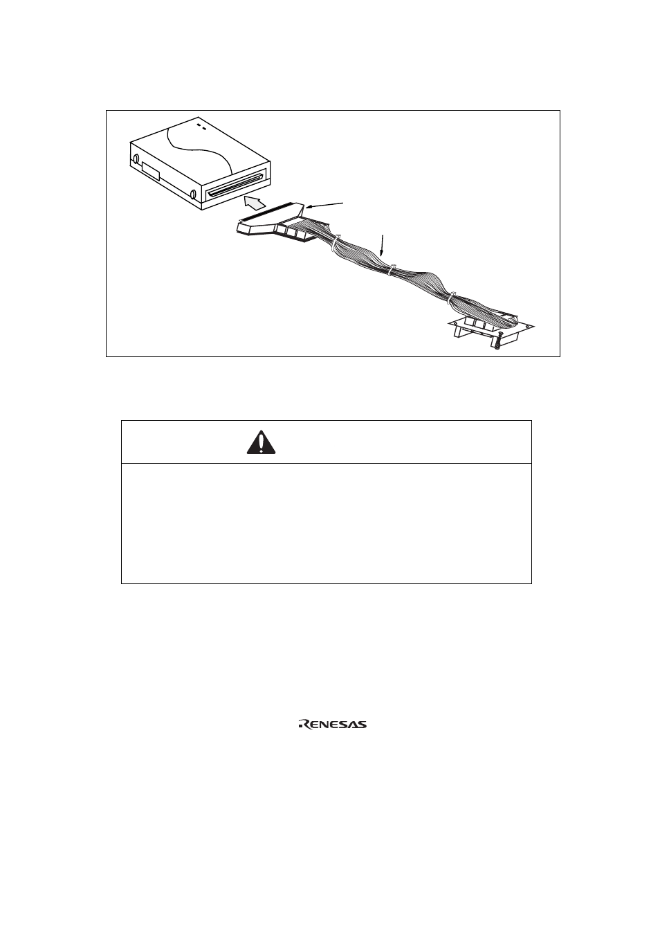 1installing ic socket, Installing ic socket, Warning | Renesas H8S/2655 Series User Manual | Page 11 / 22