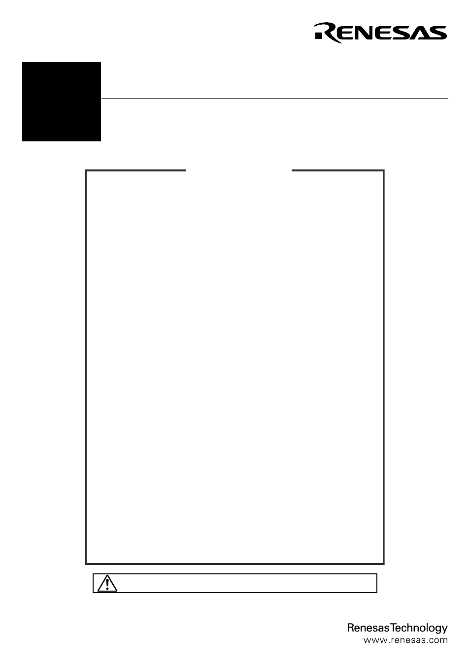 User’s manual | Renesas M32186T2-PTC User Manual | Page 3 / 8