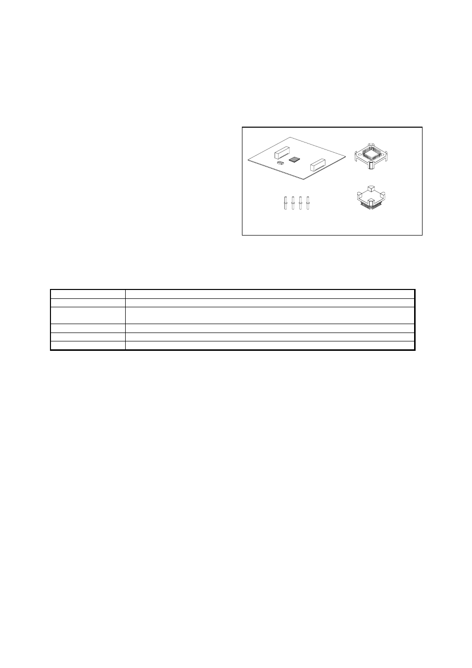 Outline, Package components, Specifications | Usage | Renesas M32186T2-PTC User Manual | Page 4 / 8