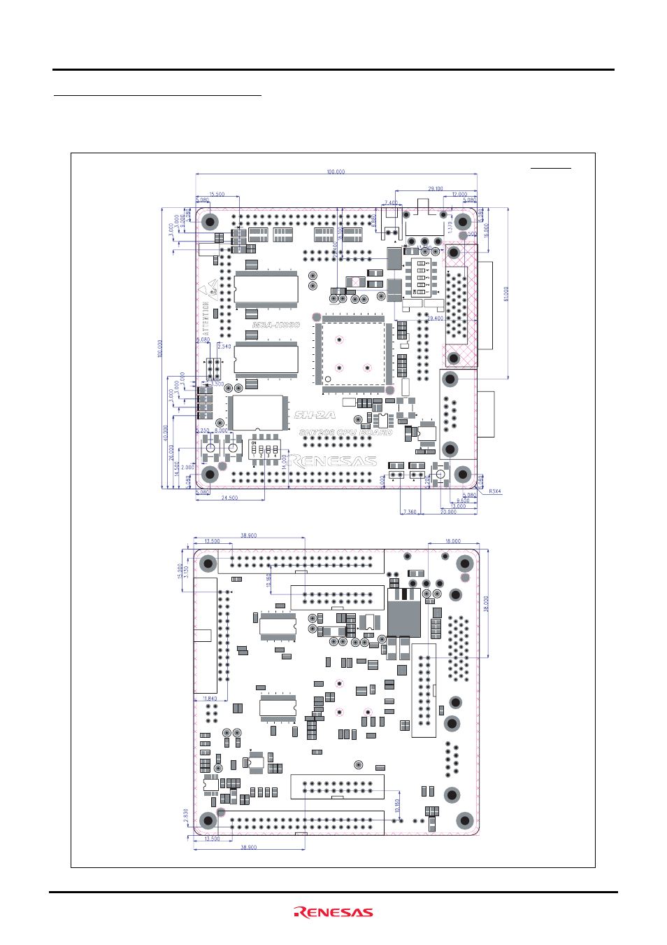 3 outline dimensions of m3a-hs60 | Renesas M3A-HS60 User Manual | Page 47 / 60