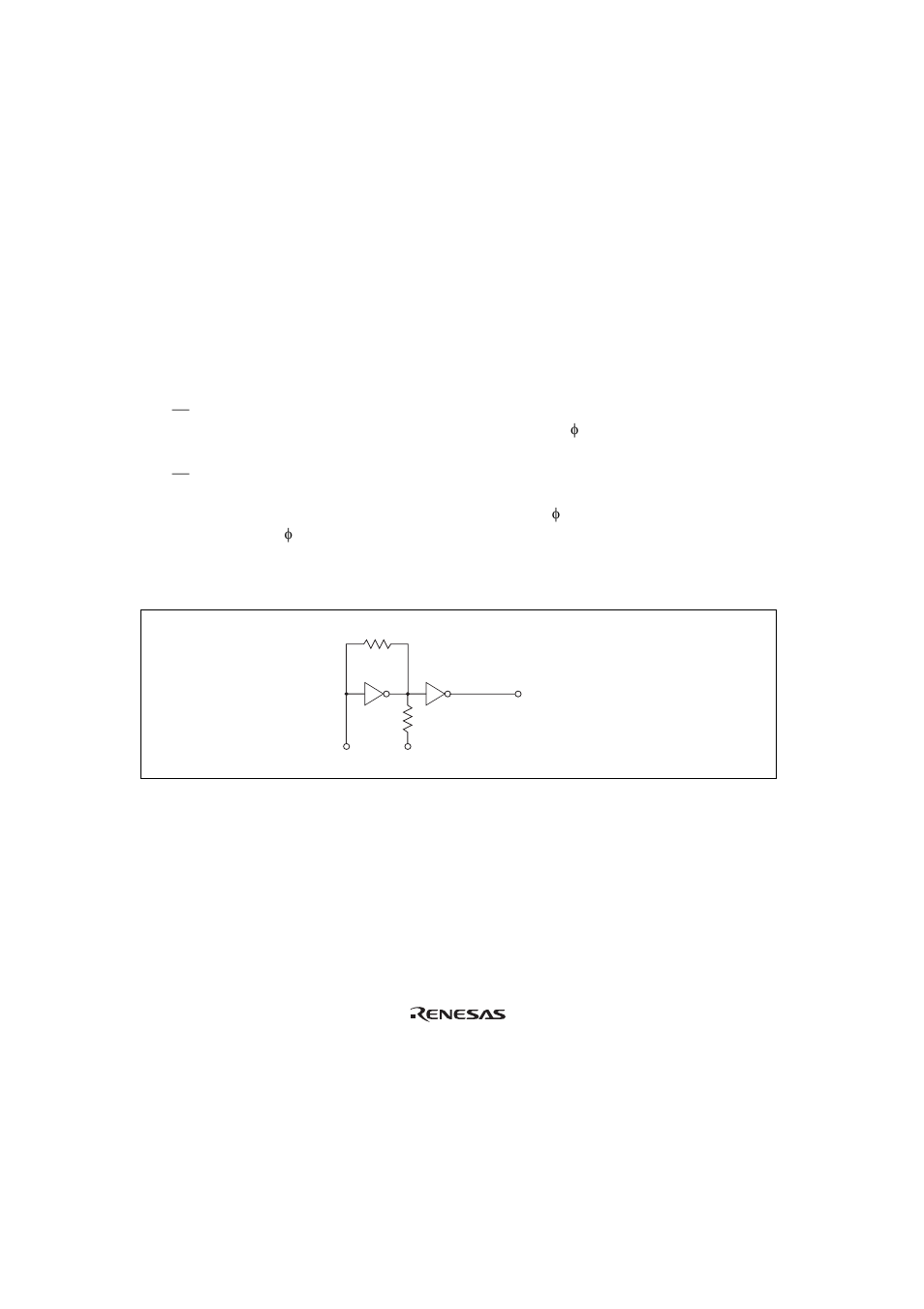 Section 4 verifying operation, Figure 9 oscillator circuit | Renesas QFP-64A User Manual | Page 18 / 19