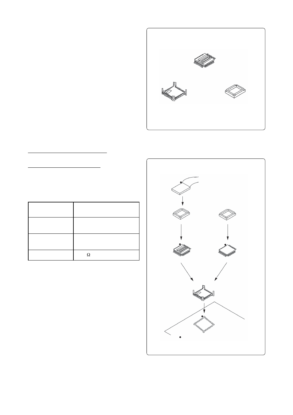 Outline, Package components, Applicable sockets | Specifications, Usage, Package components (see figure 1), Usage (see figure 2) | Renesas M3T-DUMMY64 User Manual | Page 4 / 6
