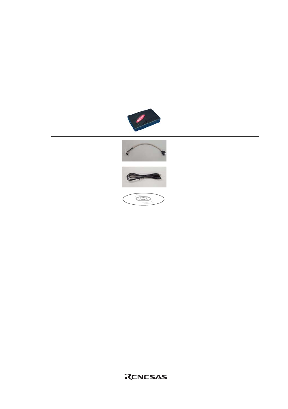 Appendix a components of the e8 emulator | Renesas Emulator System E8 User Manual | Page 147 / 166