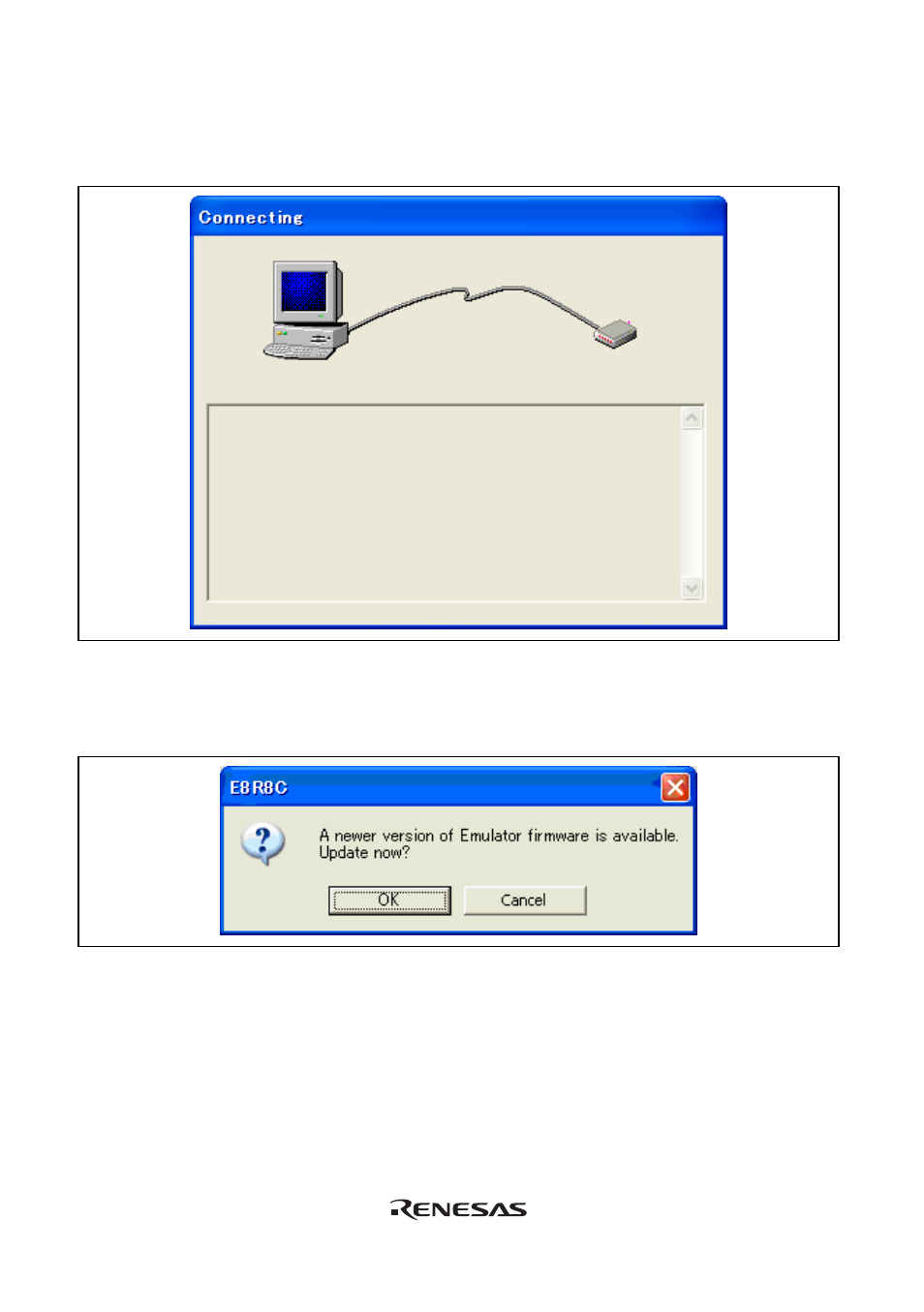 Renesas Emulator System E8 User Manual | Page 48 / 166