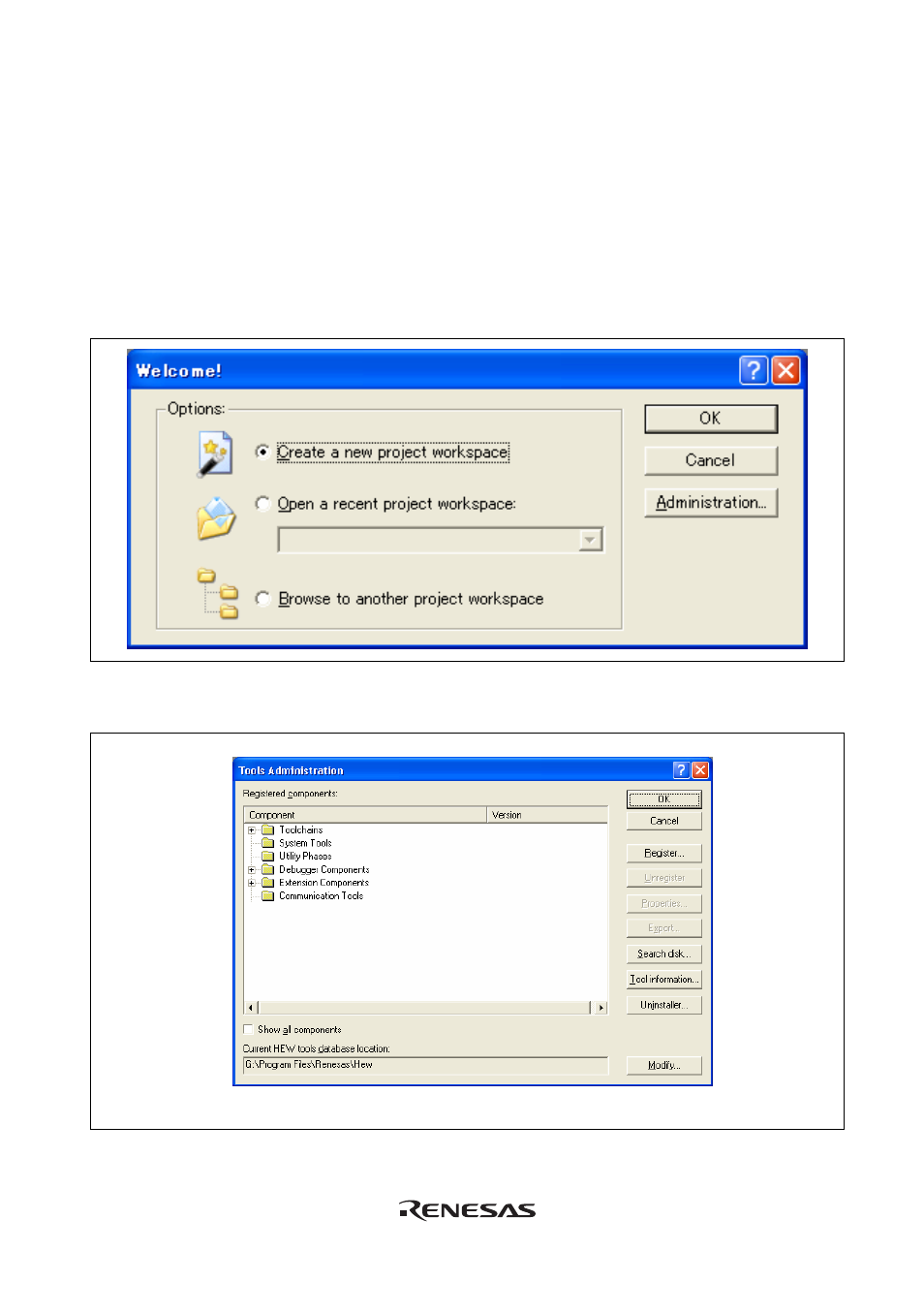 9 uninstalling the emulator’s debugger | Renesas Emulator System E8 User Manual | Page 53 / 166