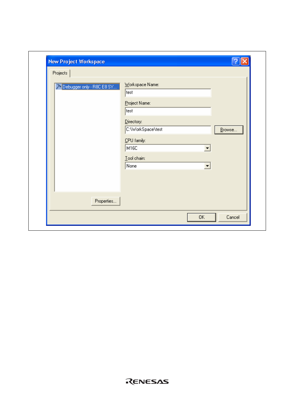 Renesas Emulator System E8 User Manual | Page 59 / 166