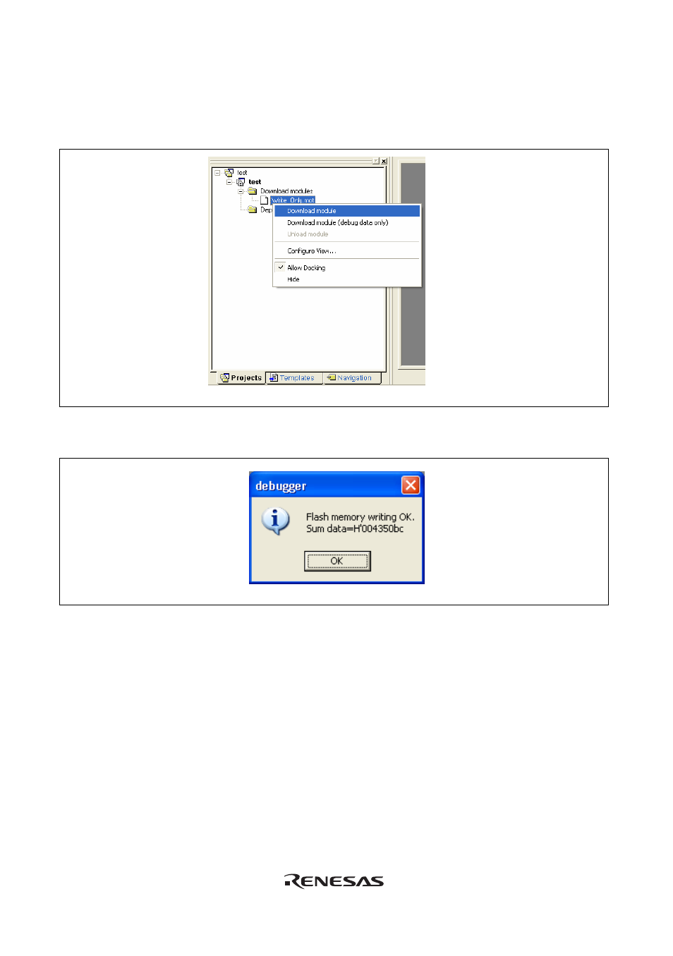 Renesas Emulator System E8 User Manual | Page 86 / 166