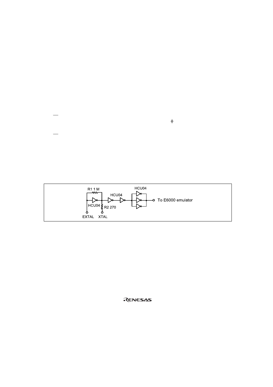 Section 4 verifying operation, Figure 10 oscillator circuit | Renesas TFP-144 User Manual | Page 21 / 22