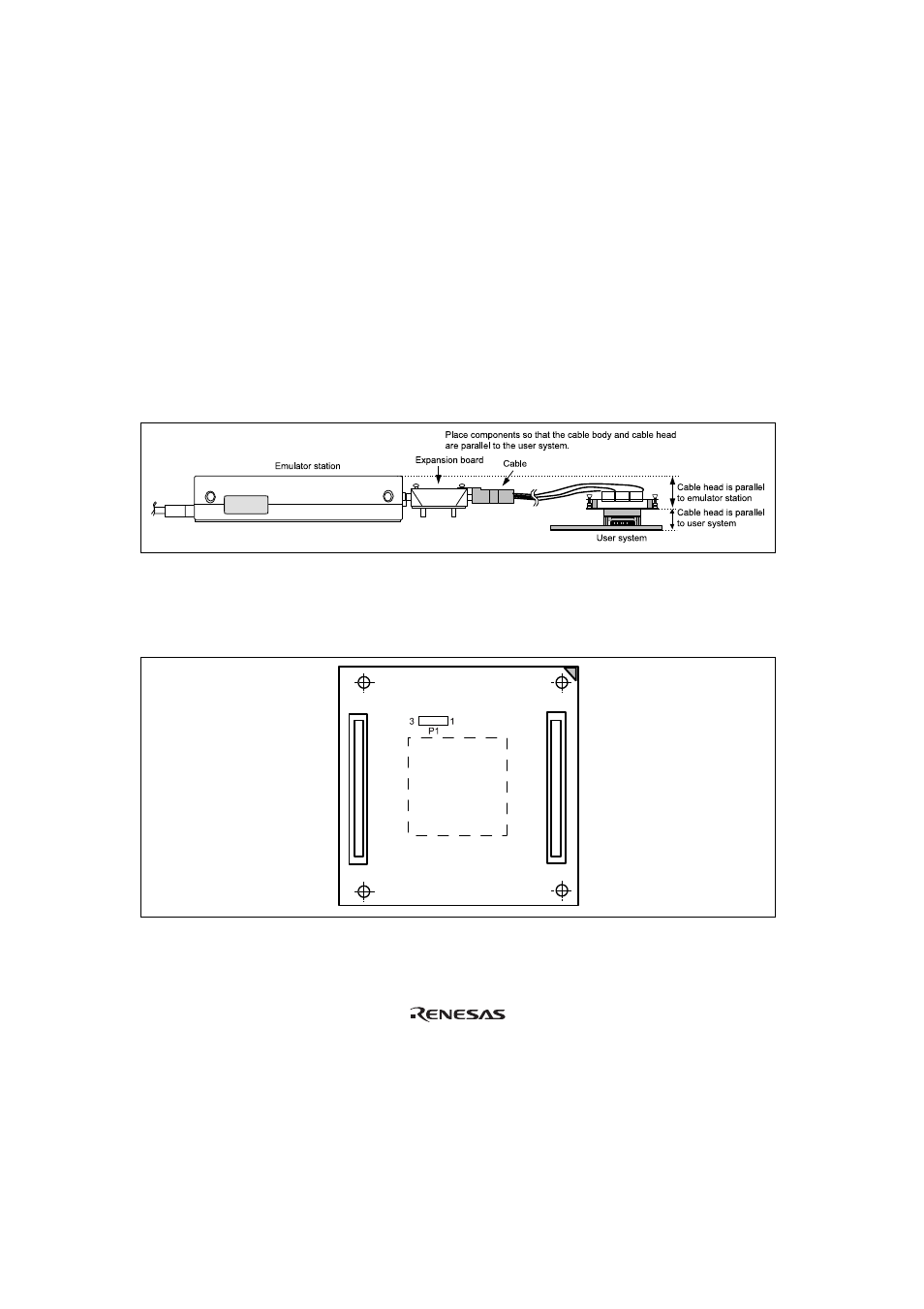 Section 5 notice, Figure 12p1 short connector | Renesas TFP-144 User Manual | Page 22 / 22