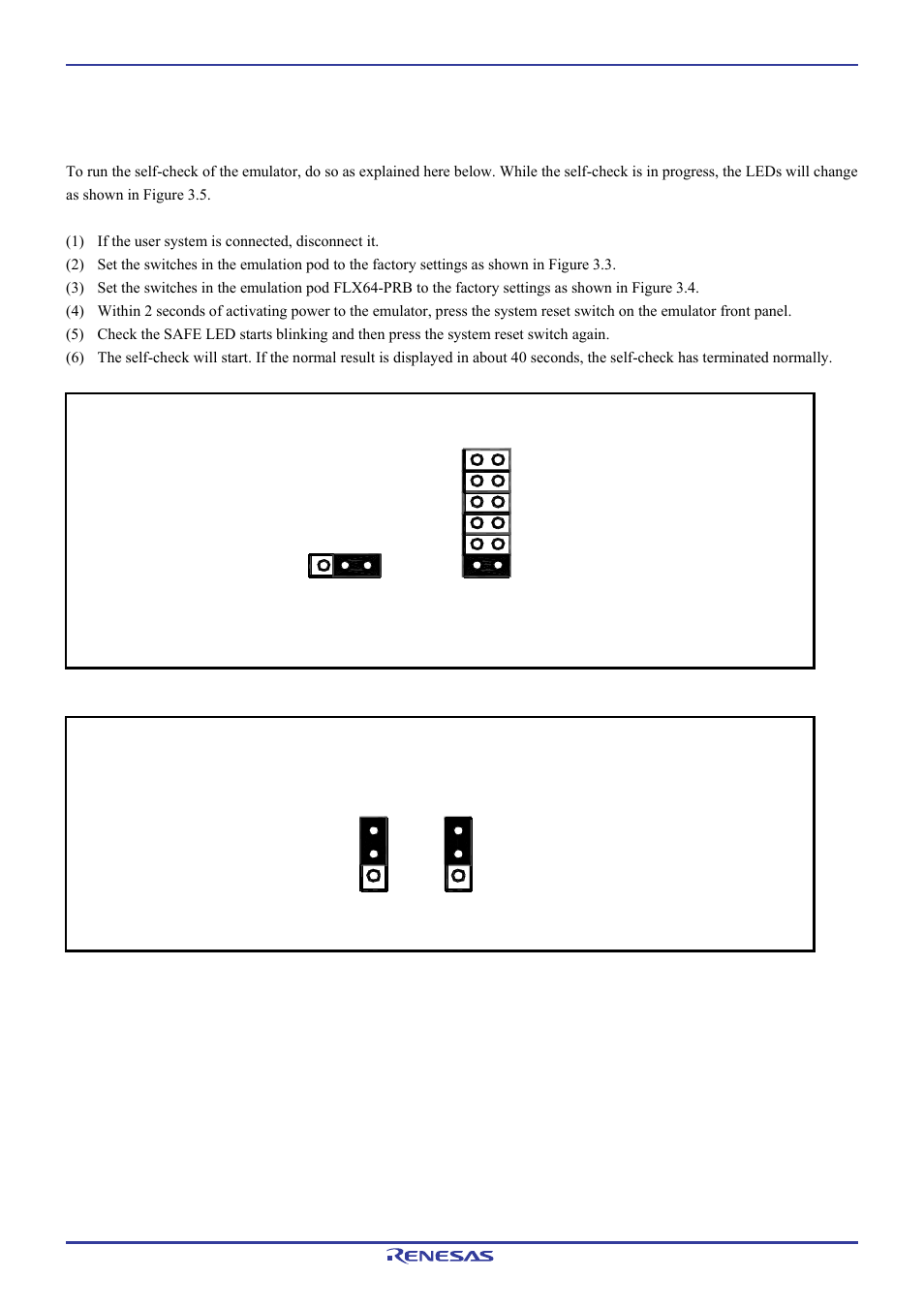 4 self-check, 1 self-check procedure | Renesas Pod probe for M16C/1N Group M301N2T-PRB User Manual | Page 31 / 50