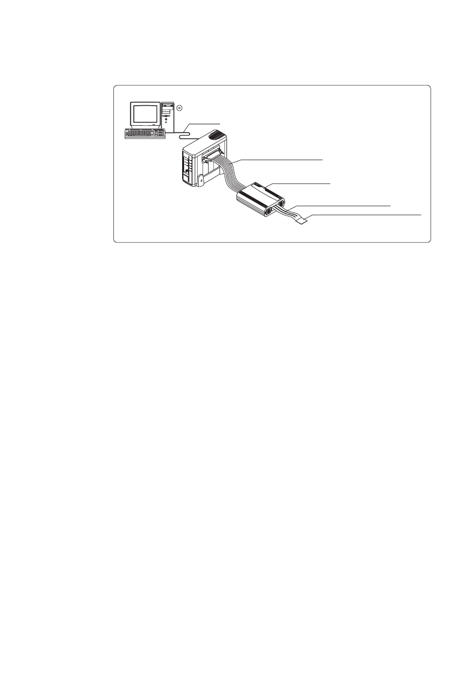 3 name of each part, 1) system configuration | Renesas Emulation Pod M306N4T3-RPD-E User Manual | Page 23 / 76