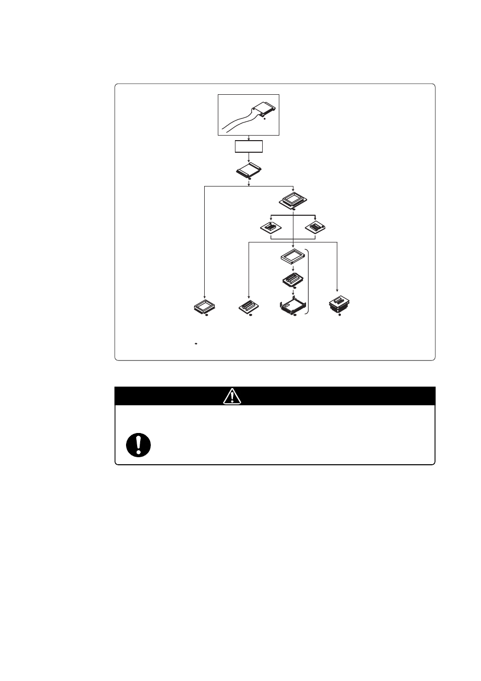8 connecting the target system, Caution | Renesas Emulation Pod M306N4T3-RPD-E User Manual | Page 41 / 76