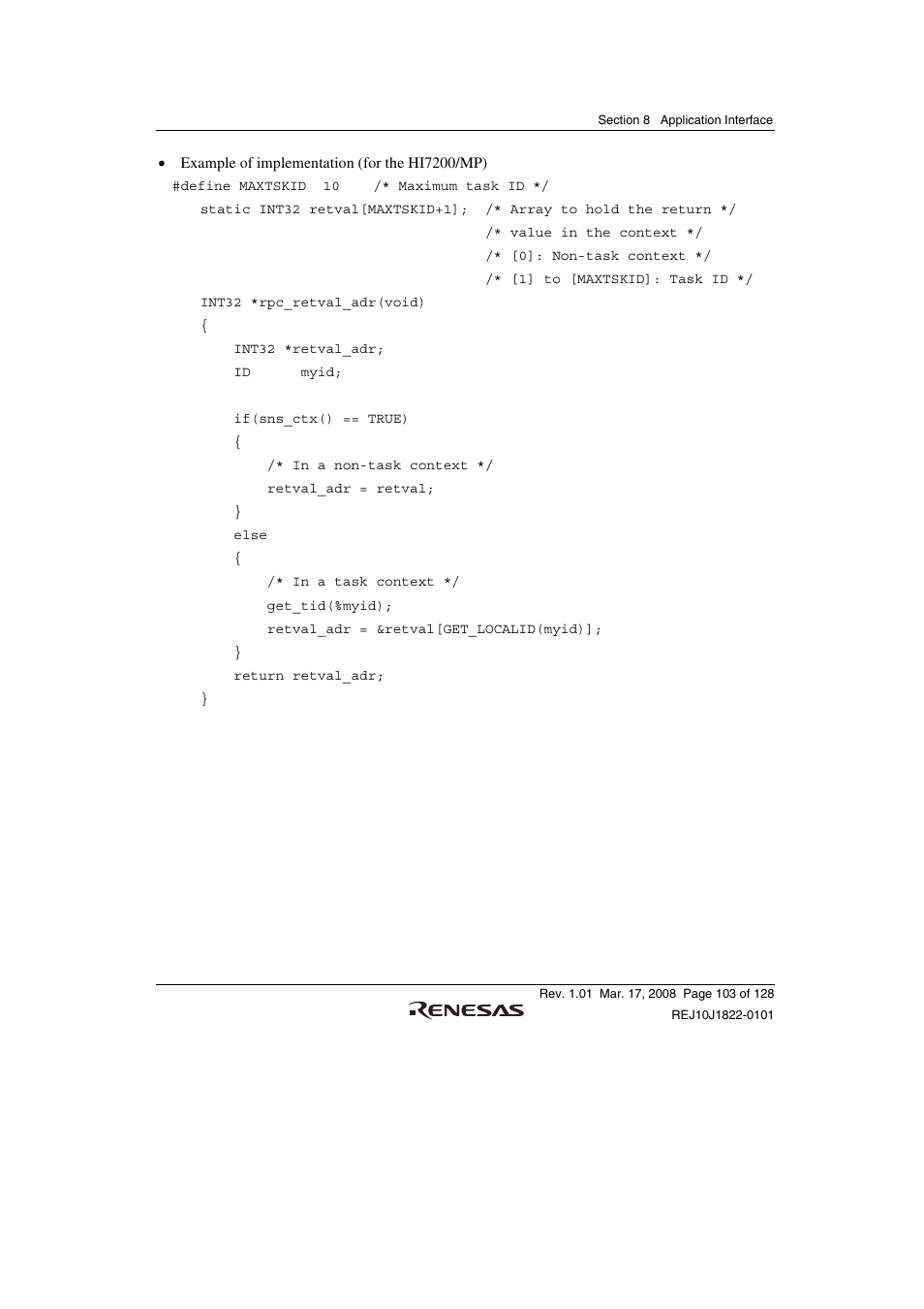 Renesas Stub Generator V.1.00 User Manual | Page 115 / 144