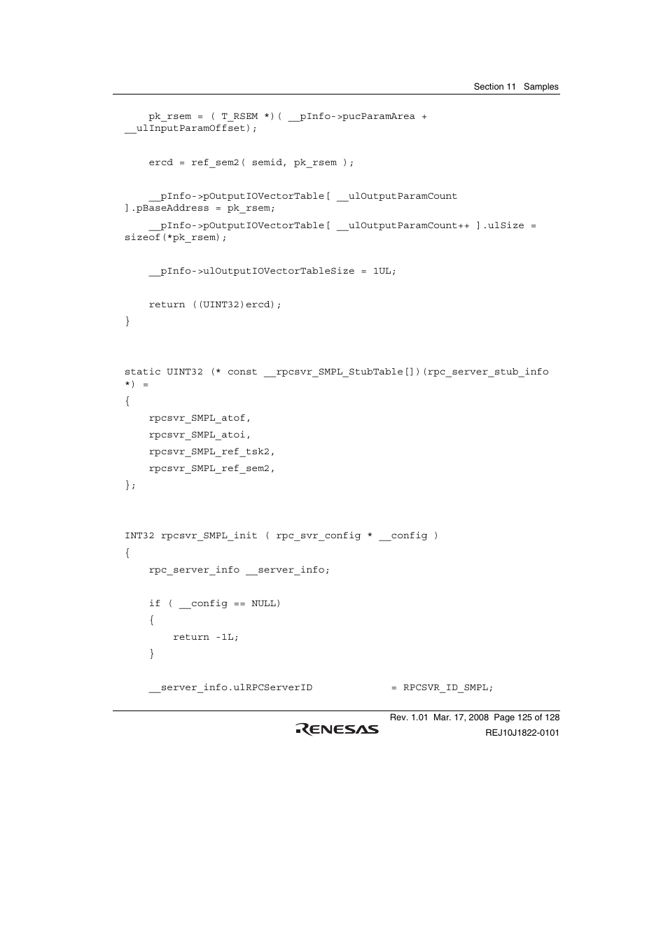 Renesas Stub Generator V.1.00 User Manual | Page 137 / 144