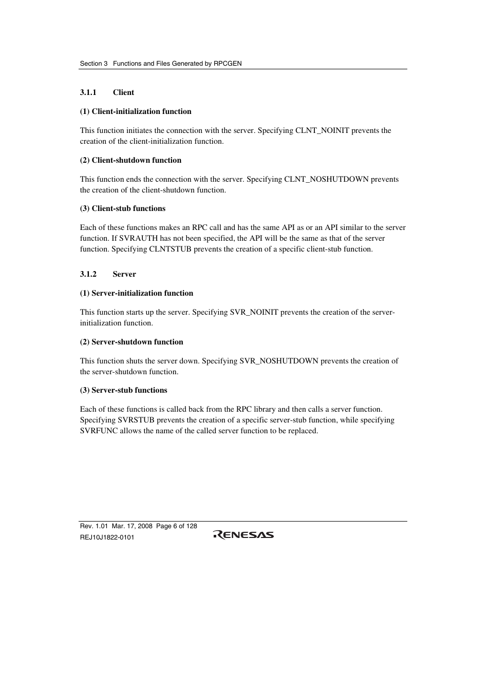 1 client, 2 server | Renesas Stub Generator V.1.00 User Manual | Page 18 / 144