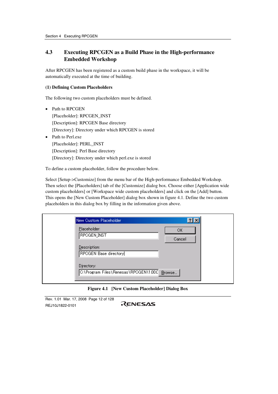 Renesas Stub Generator V.1.00 User Manual | Page 24 / 144