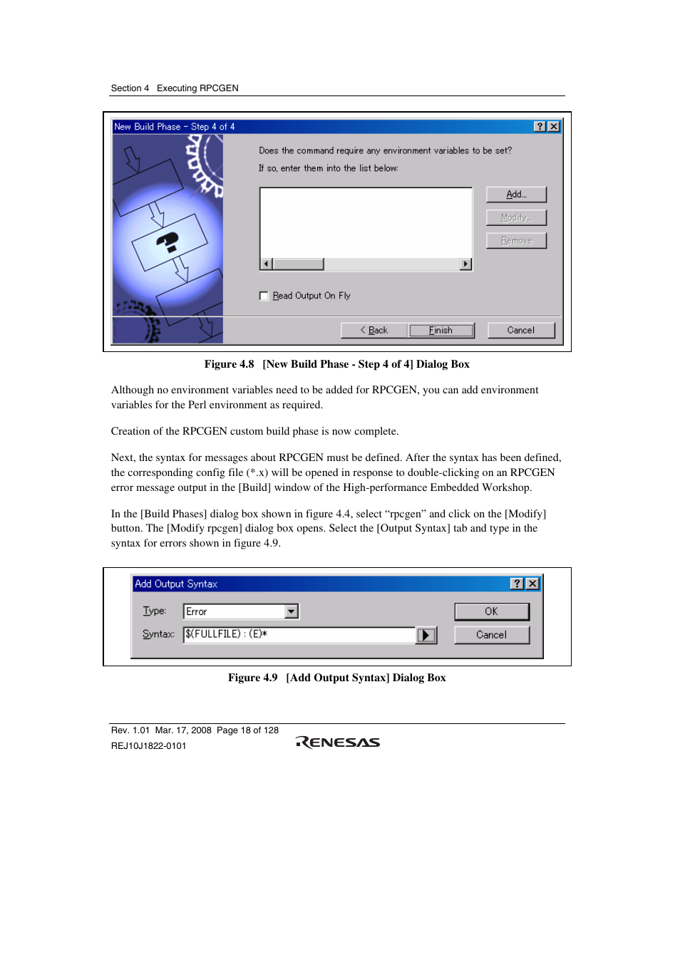 Renesas Stub Generator V.1.00 User Manual | Page 30 / 144