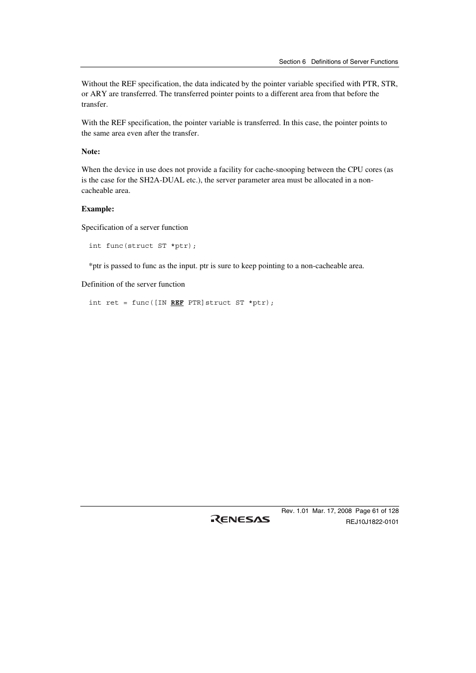 Renesas Stub Generator V.1.00 User Manual | Page 73 / 144