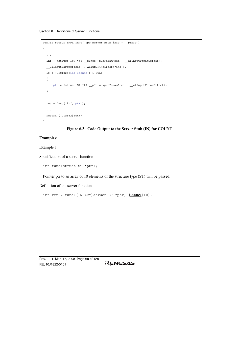 Renesas Stub Generator V.1.00 User Manual | Page 80 / 144