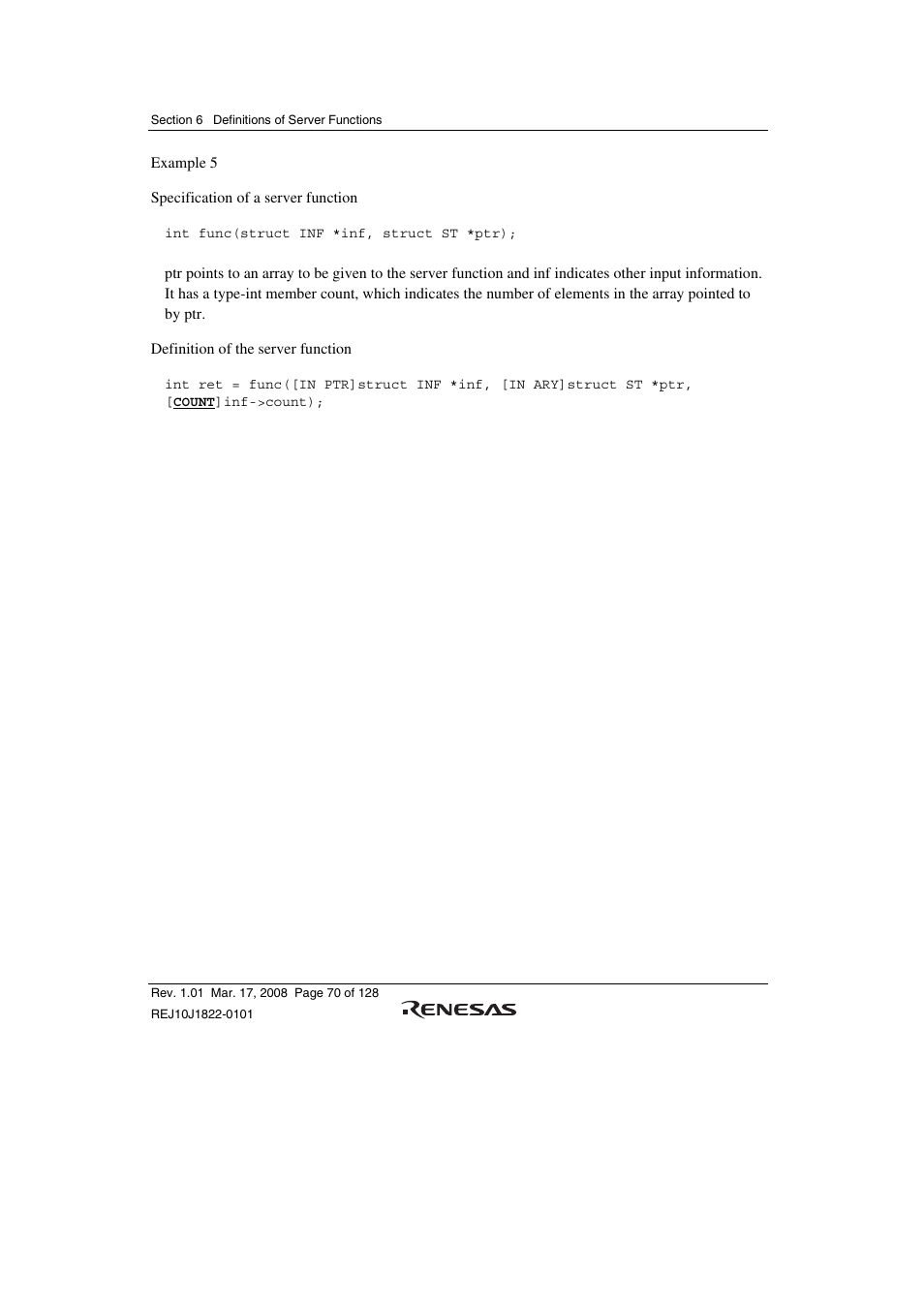 Renesas Stub Generator V.1.00 User Manual | Page 82 / 144