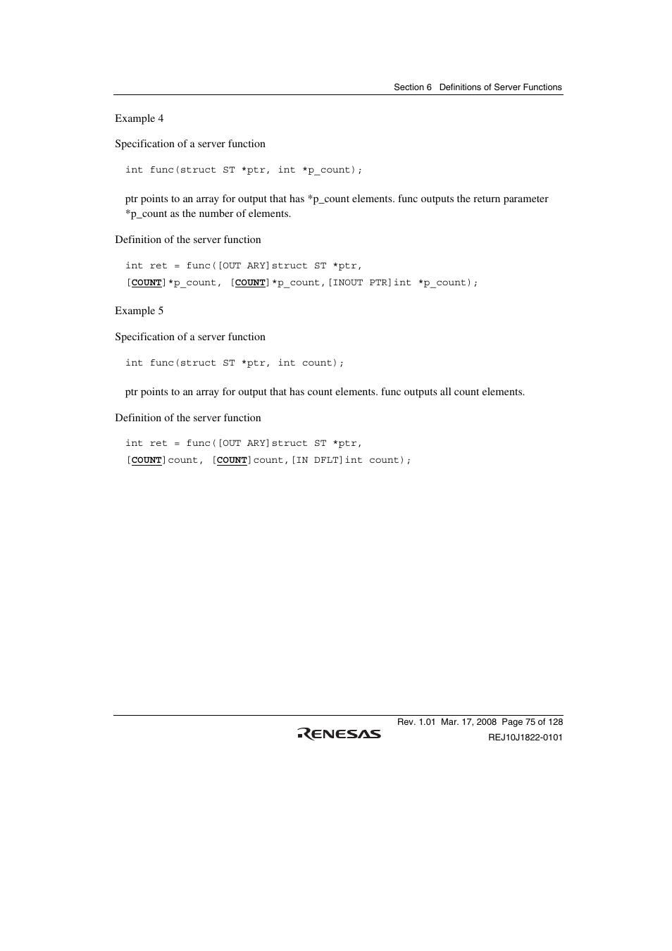 Renesas Stub Generator V.1.00 User Manual | Page 87 / 144