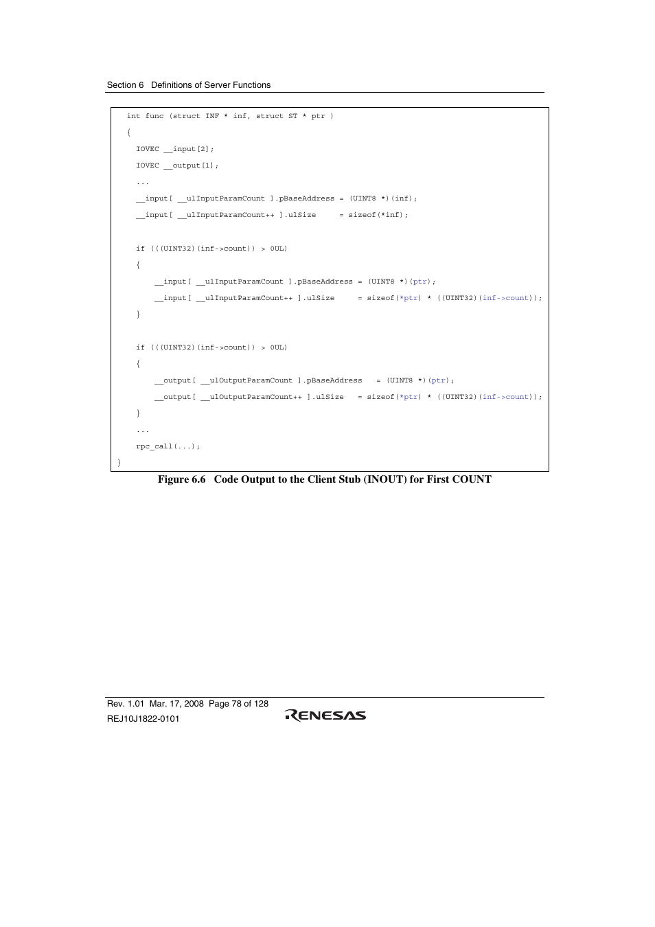 Renesas Stub Generator V.1.00 User Manual | Page 90 / 144