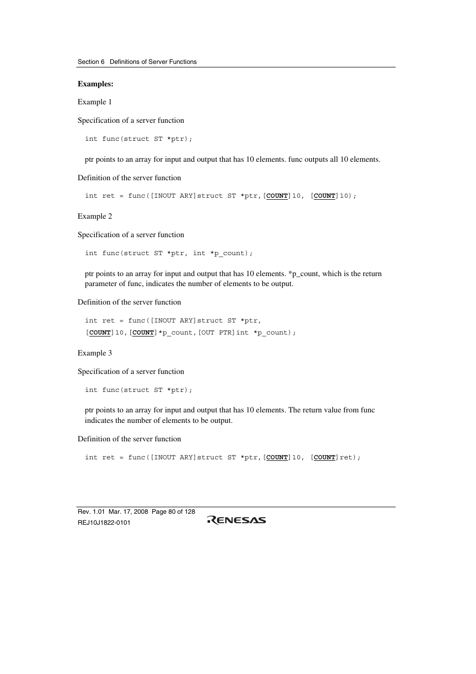 Renesas Stub Generator V.1.00 User Manual | Page 92 / 144