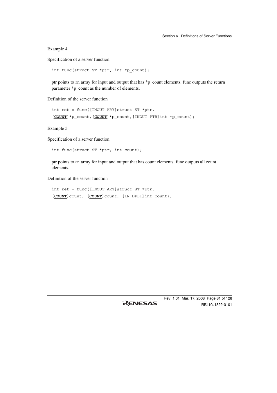 Renesas Stub Generator V.1.00 User Manual | Page 93 / 144