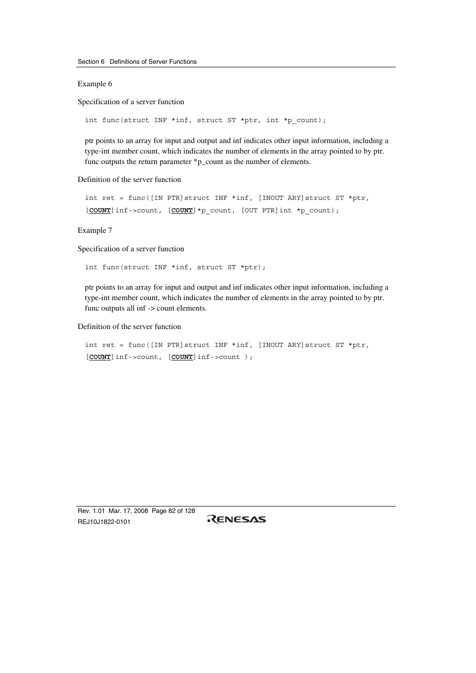 Renesas Stub Generator V.1.00 User Manual | Page 94 / 144