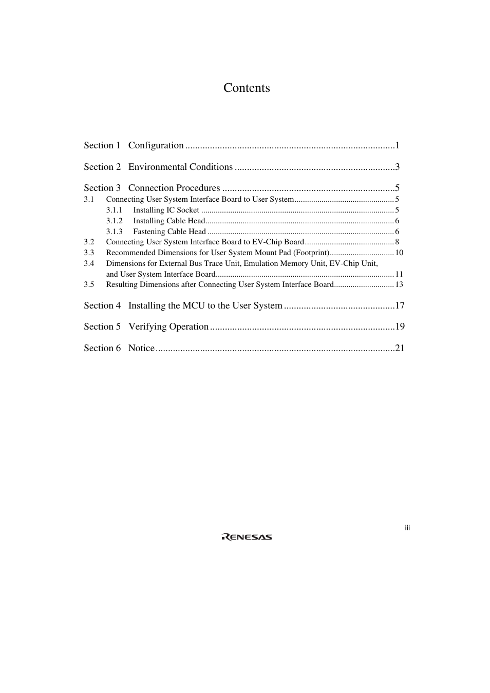 Renesas SuperH PLQP0144KA-A User Manual | Page 19 / 46