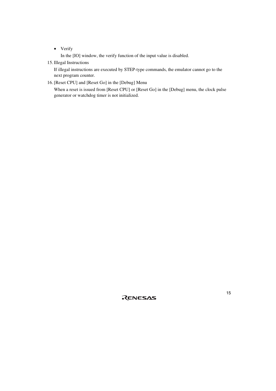 Renesas SuperH Family E10A-USB User Manual | Page 23 / 59