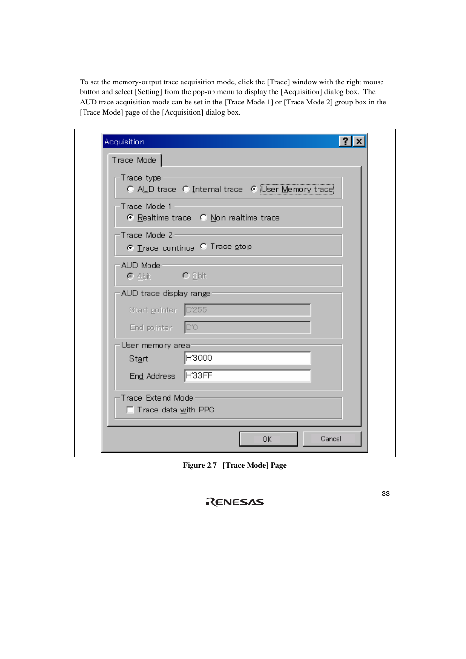 Renesas SuperH Family E10A-USB User Manual | Page 41 / 59