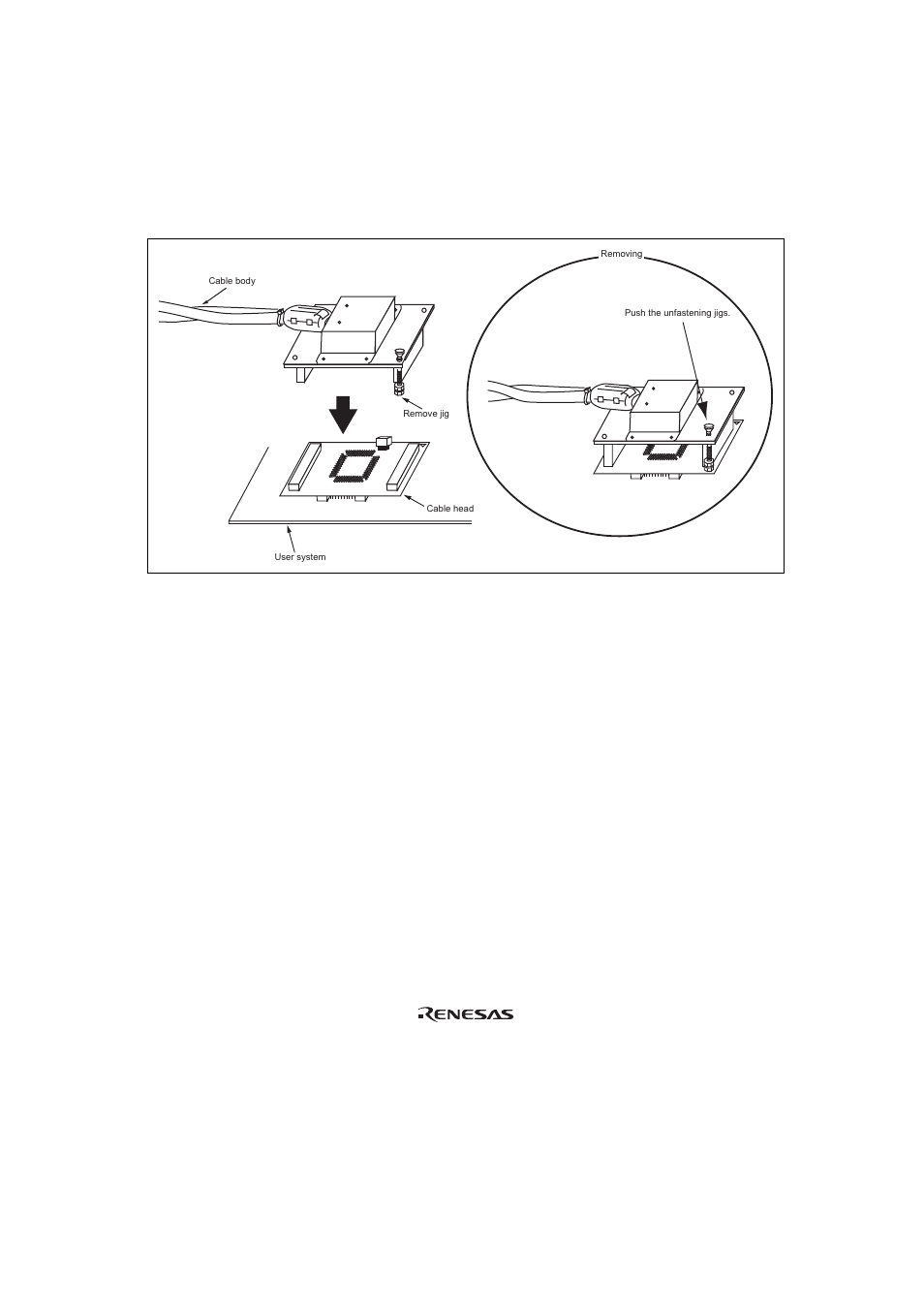 4 fastening cable body | Renesas H8/36912 User Manual | Page 23 / 37