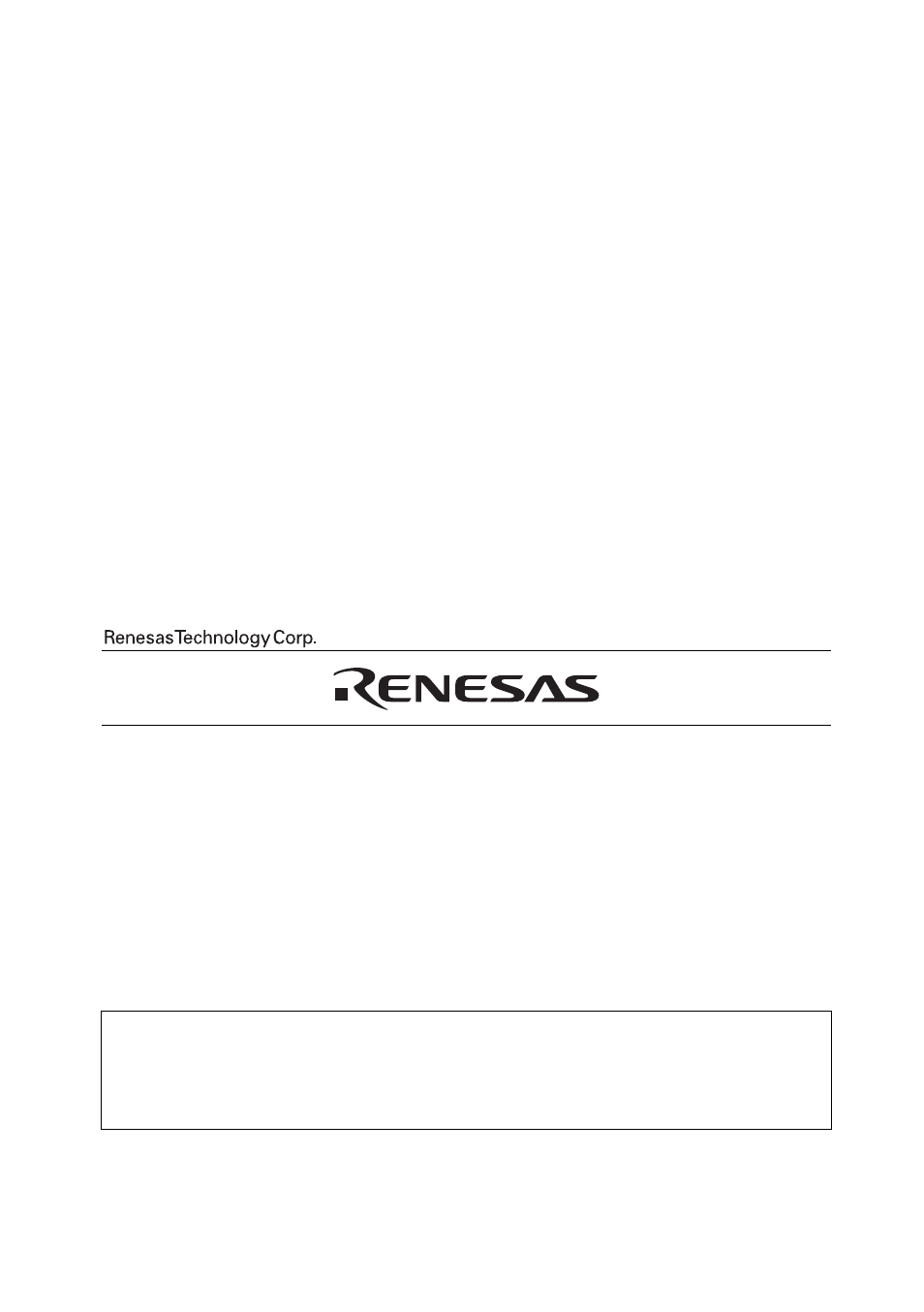 Renesas H8/36912 User Manual | Page 36 / 37