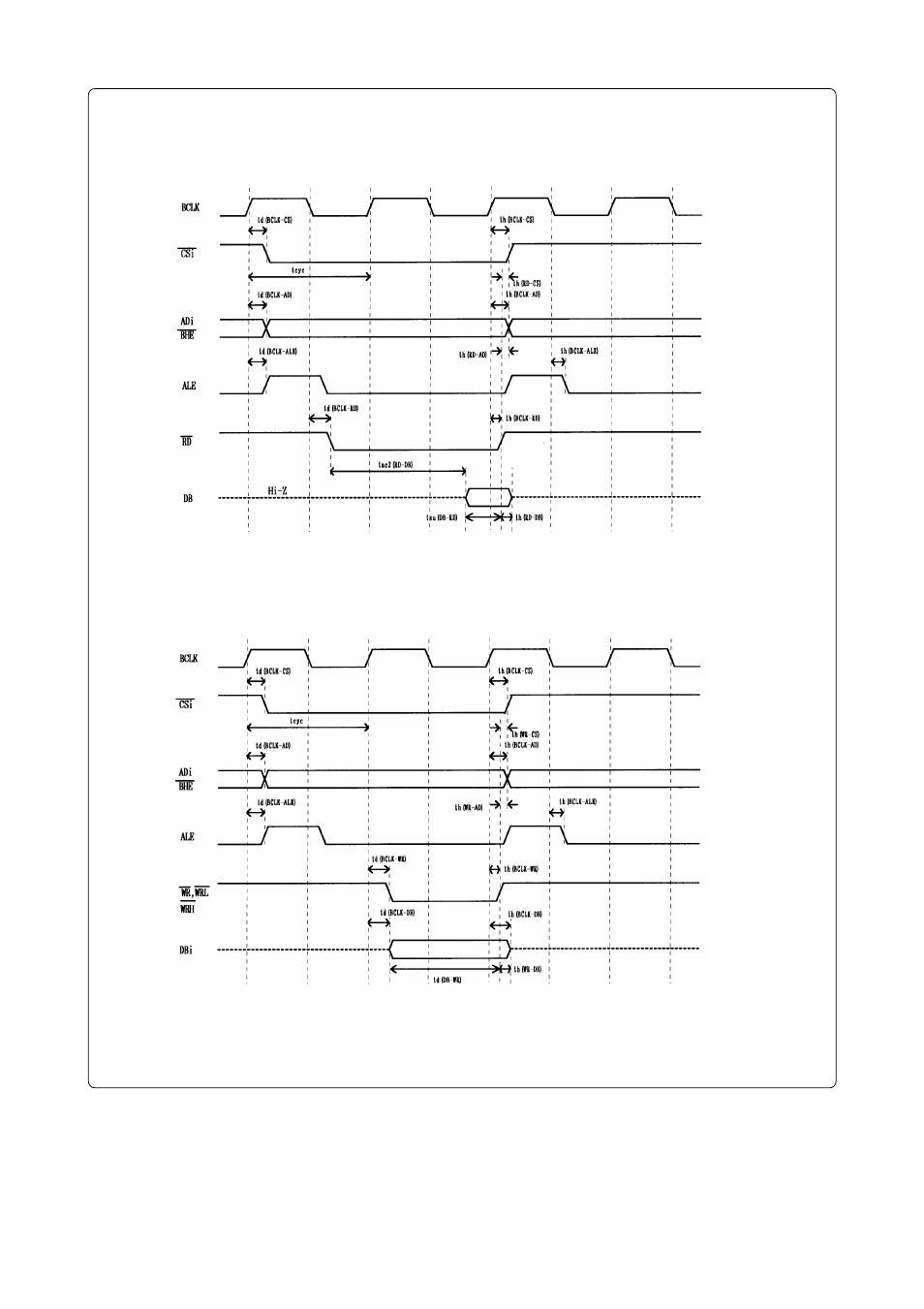 Vcc = 5 v | Renesas M306V0T-RPD-E User Manual | Page 35 / 50