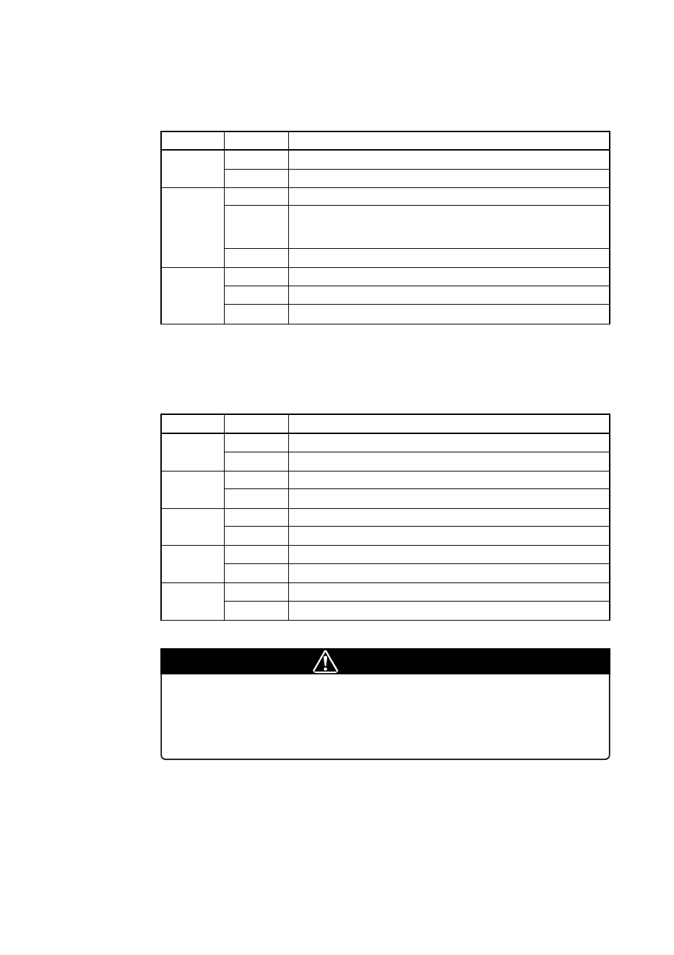 Caution, Caution for target status power led | Renesas Emulation Pod M30830T-EPB User Manual | Page 23 / 74