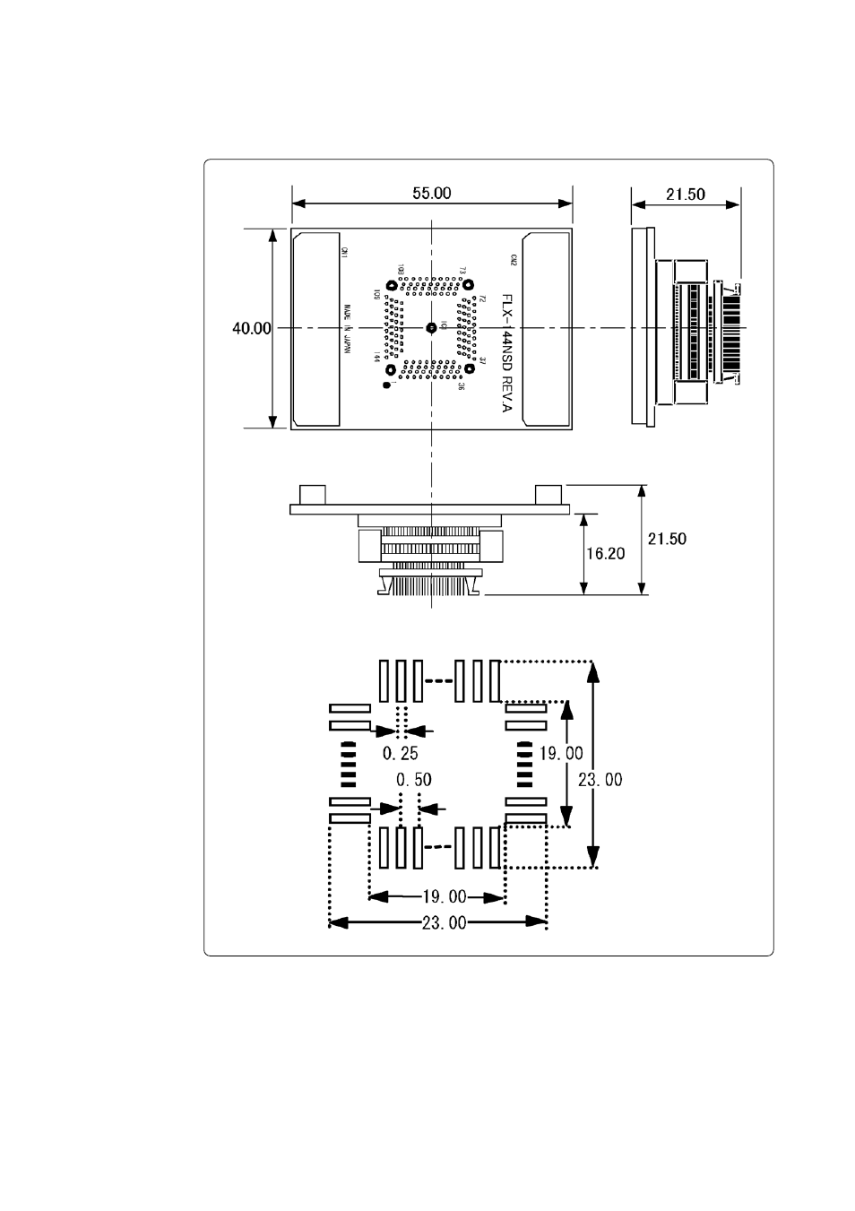 Renesas Emulation Pod M30830T-EPB User Manual | Page 61 / 74