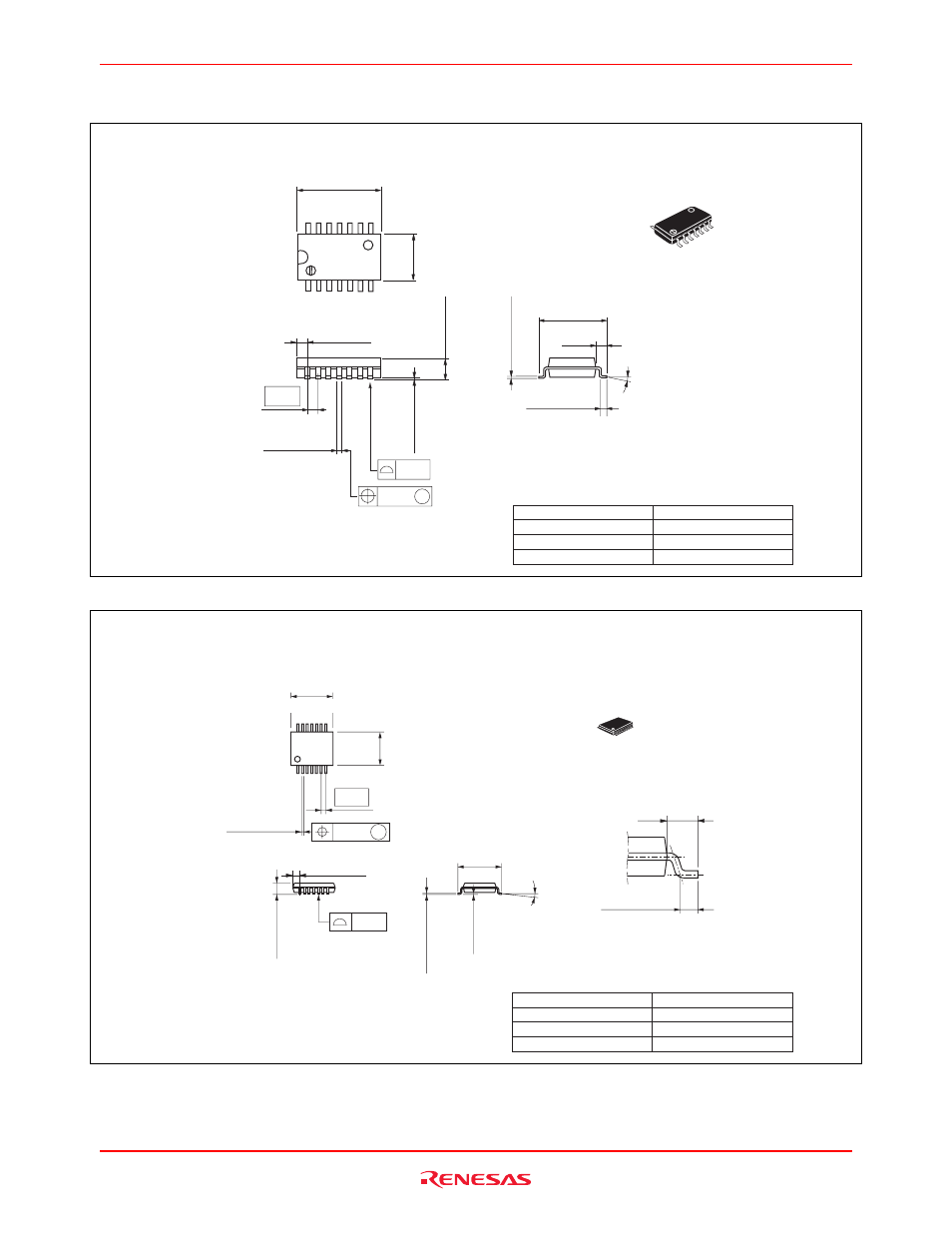 Package dimensions, As of january, 2003 | Renesas RD74LVC14B User Manual | Page 6 / 7