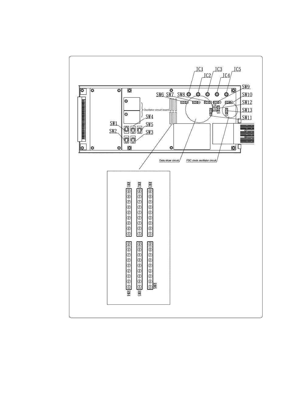 2 setting switches and pullup resistors | Renesas Emulation Pod M306H2T-RPD-E User Manual | Page 31 / 78