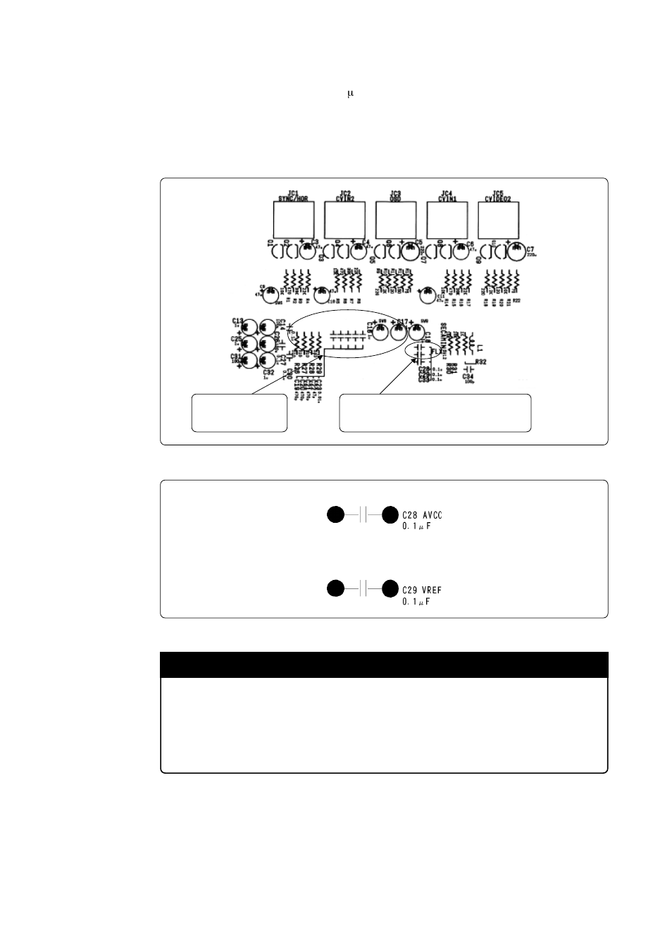 4 a-d conversion bypass capacitor, Important | Renesas Emulation Pod M306H2T-RPD-E User Manual | Page 41 / 78