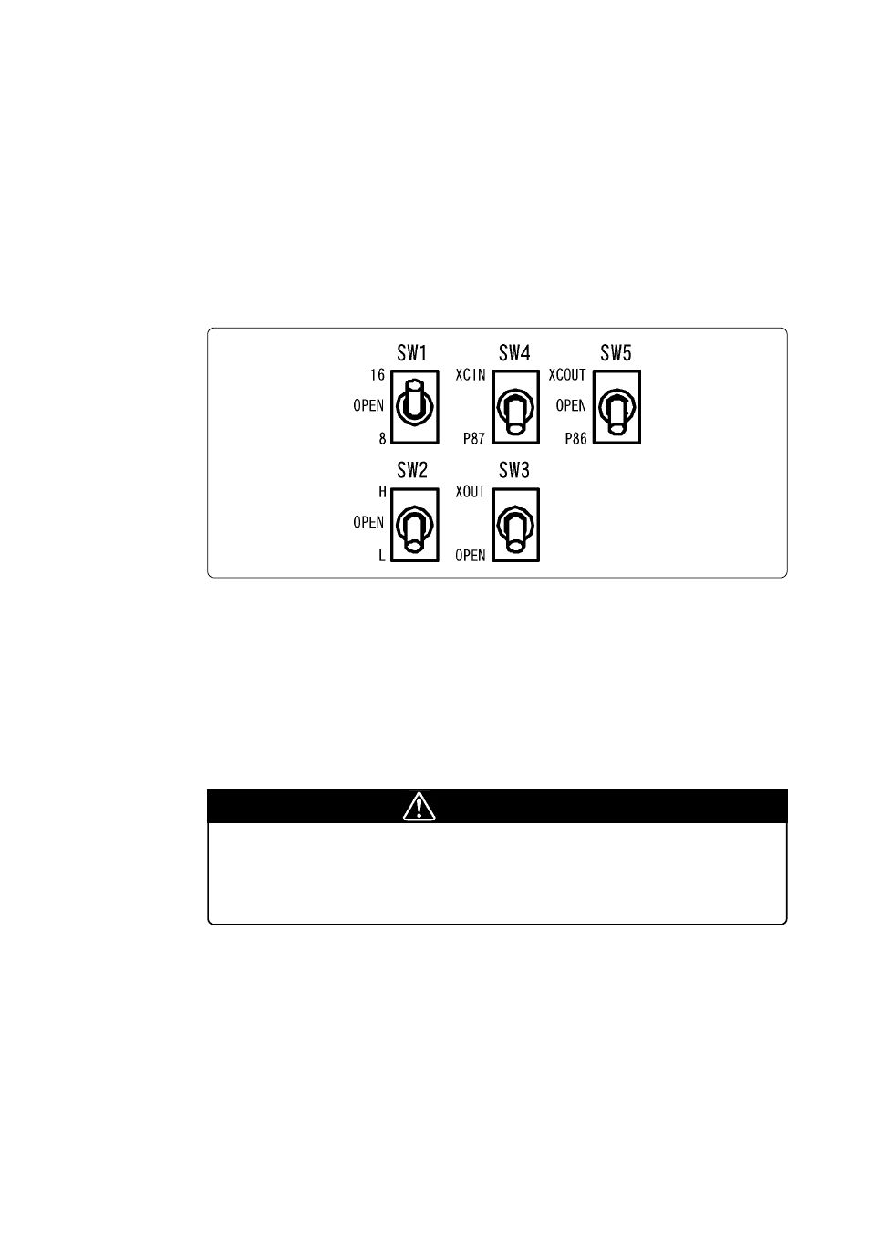 3 self-checks, 1) self-check procedure, 2) if an error is detected in self-checks | Caution | Renesas Emulation Pod M306H2T-RPD-E User Manual | Page 51 / 78