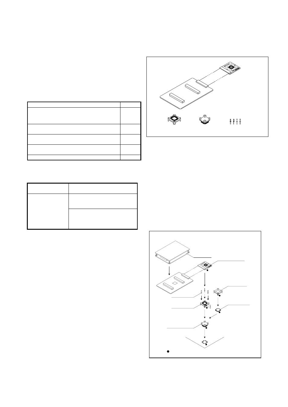 Outline, Package components (see figure 1), Specifications | Usage (see figure 2) | Renesas Converter Board R0E5212DACFK00 User Manual | Page 4 / 6