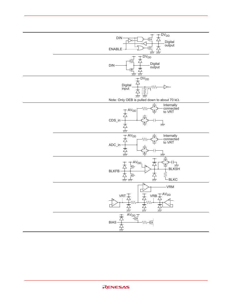Input/output equivalent circuit | Renesas HD49335HNP User Manual | Page 4 / 30