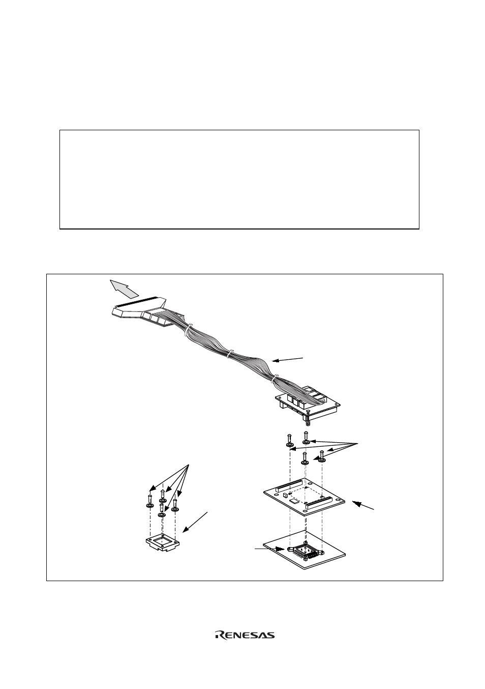 Section 1 configuration, Caution | Renesas H8/3802 User Manual | Page 12 / 30